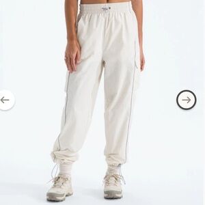 The North Face Boreas Hike Pants women’s white dune large NWT
